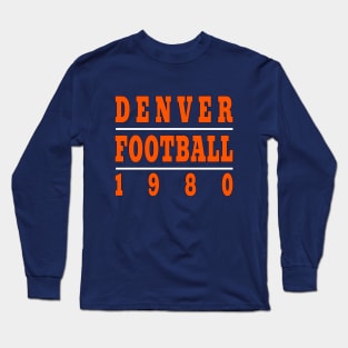 Denver football Classic Long Sleeve T-Shirt